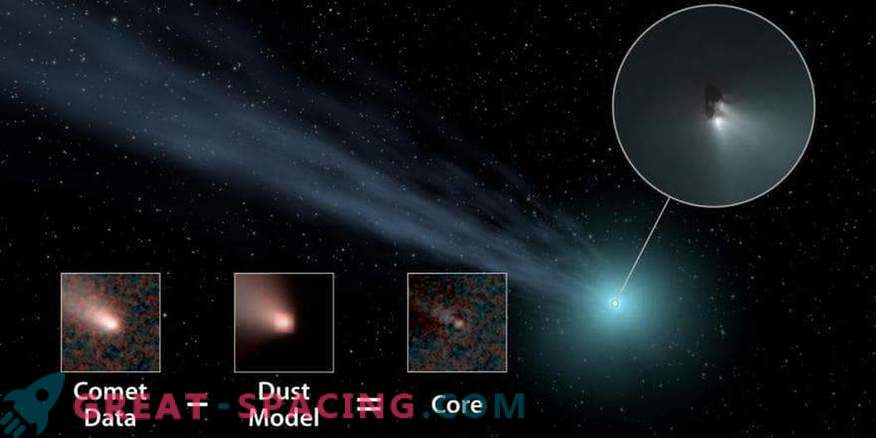 Grote verre kometen komen vaak voor