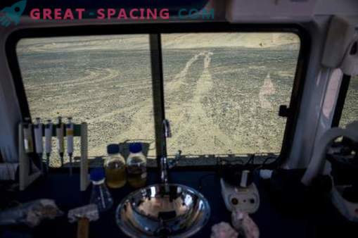 De Chileense woestijn is klaar om te zoeken naar het leven op Mars
