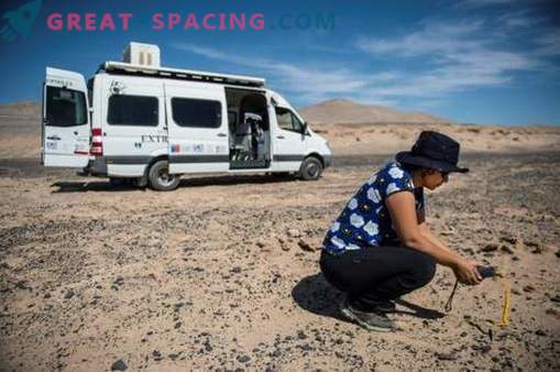 De Chileense woestijn is klaar om te zoeken naar het leven op Mars