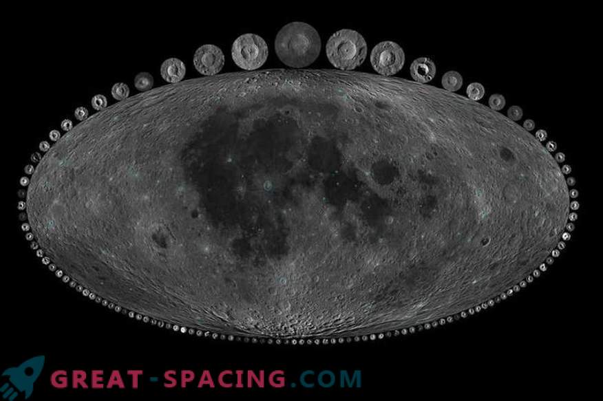 Wat kunnen kraters vertellen op de maan