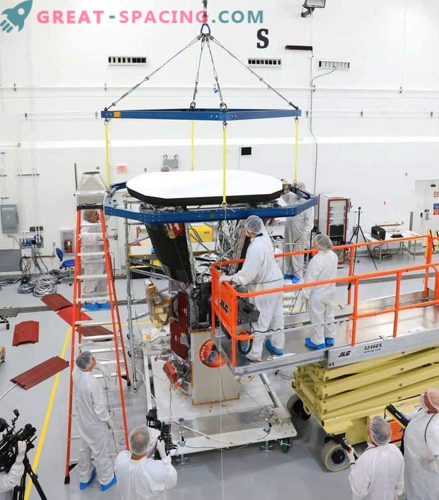 De zon maakt zich klaar om gasten te begroeten: het ruimtevaartuig van NASA zal zo dicht mogelijk
