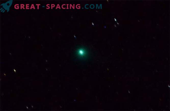 Dichtstbijzijnde momentopname van de komeet door een astronaut