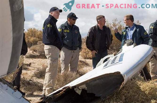 De naam van de dode piloot SpaceShipTwo