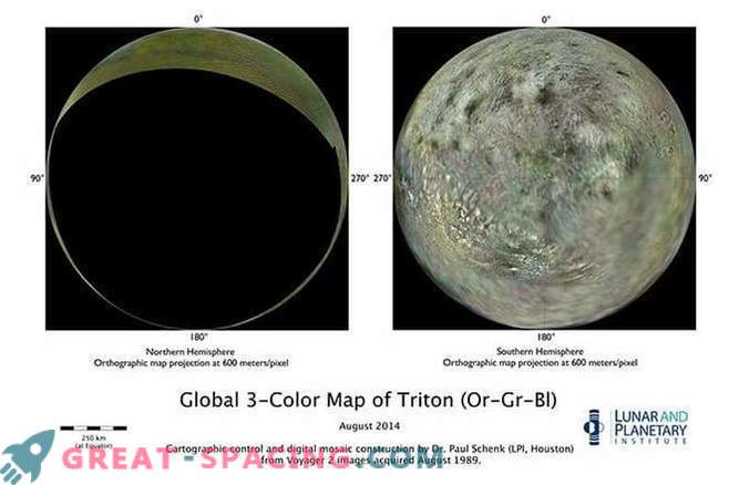 Pluto is een object dat heel erg lijkt op de satelliet van Neptune Triton