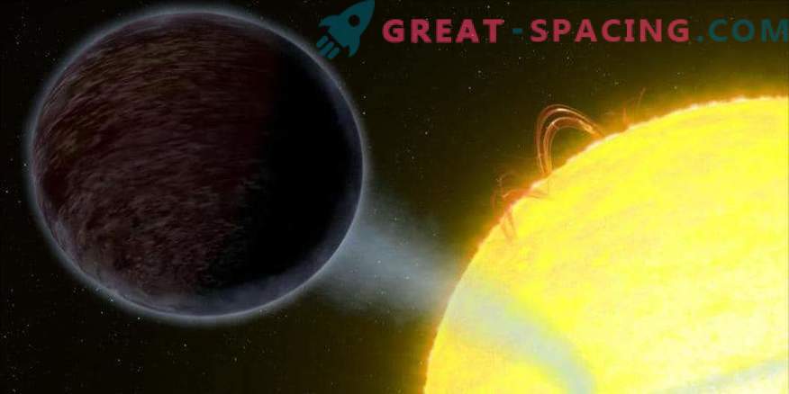 Hubble vindt een zwarte planeet.