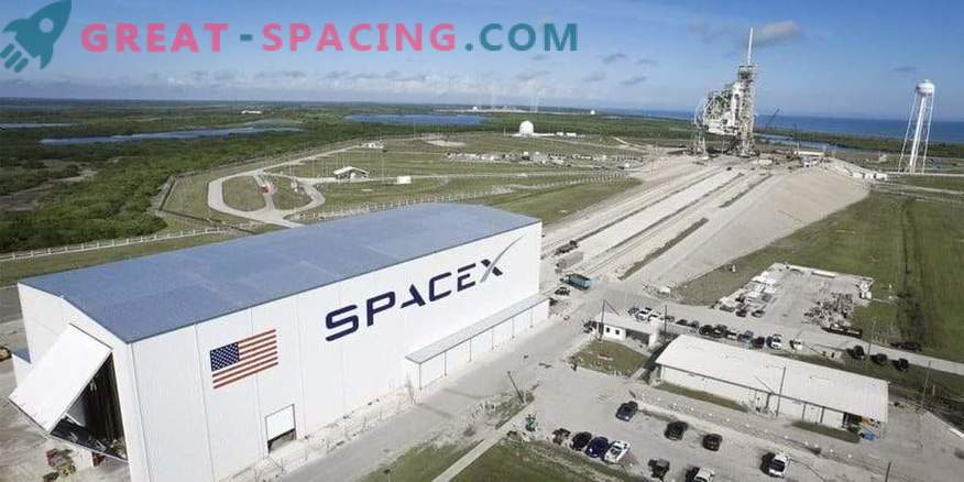 SpaceX vertraagde eerste vlucht
