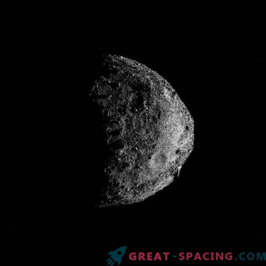 Eerste geschatte foto's van een verre asteroïde Bennu