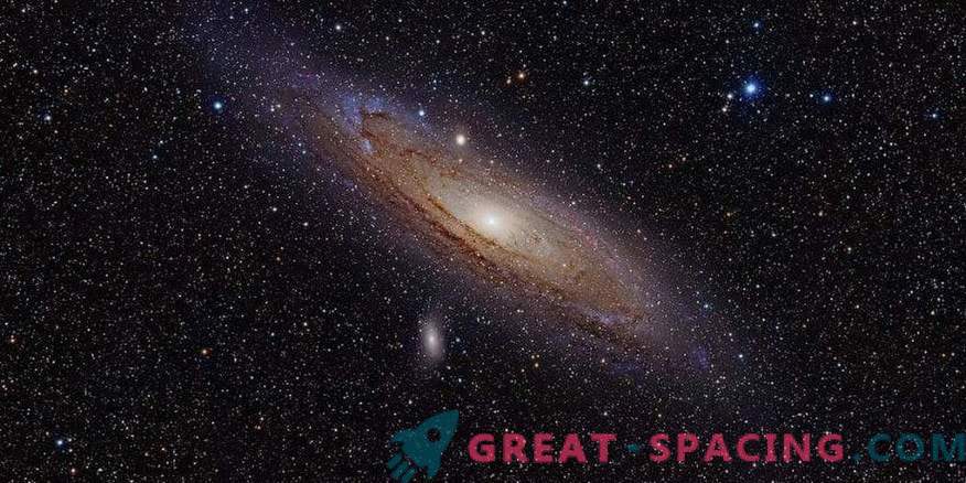 Studie van sterpopulaties in het midden van de Andromeda Galaxy