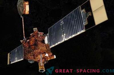 Tijden wanneer een NASA-satelliet de Mars-robots bespioneerde
