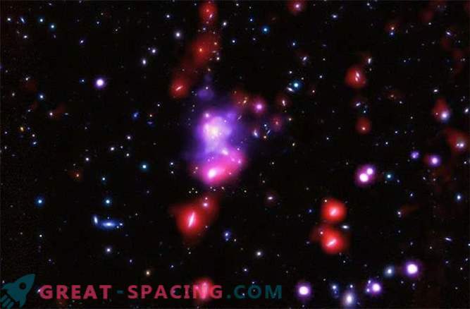 De grootste cluster van sterrenstelsels ontdekt