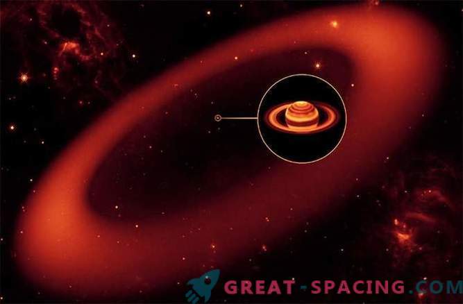De nieuw ontdekte ring van Saturnus verduistert de gasreus