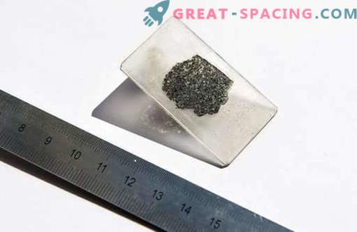Een meteoriet kan deel uitmaken van een 