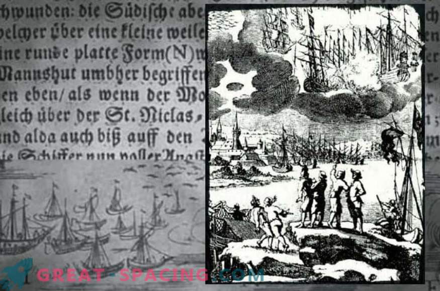 Incident in Bachfert - 1665. Vissers beschrijven de slag om vliegende schepen