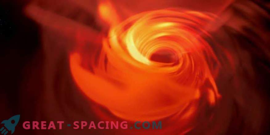 Dompel jezelf onder in een virtuele simulatie van een superzwaar zwart gat