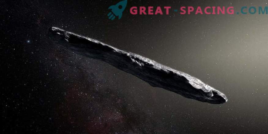 Oumuamua kan een eng lijk van komeetstof zijn