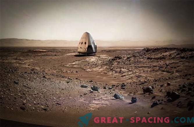 O espaço X enviará uma missão a Marte em 2018