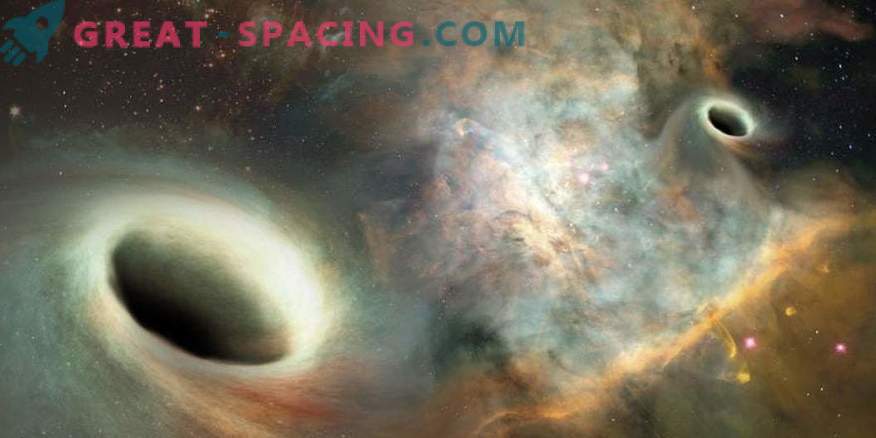 Wetenschappers maken gigantische paren zwarte gaten