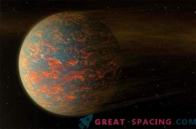 De twee zijden van de exoplaneten zijn zowel solide als gesmolten