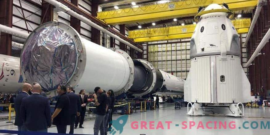 NASA en SpaceX bereiden zich voor op de maart-testlancering