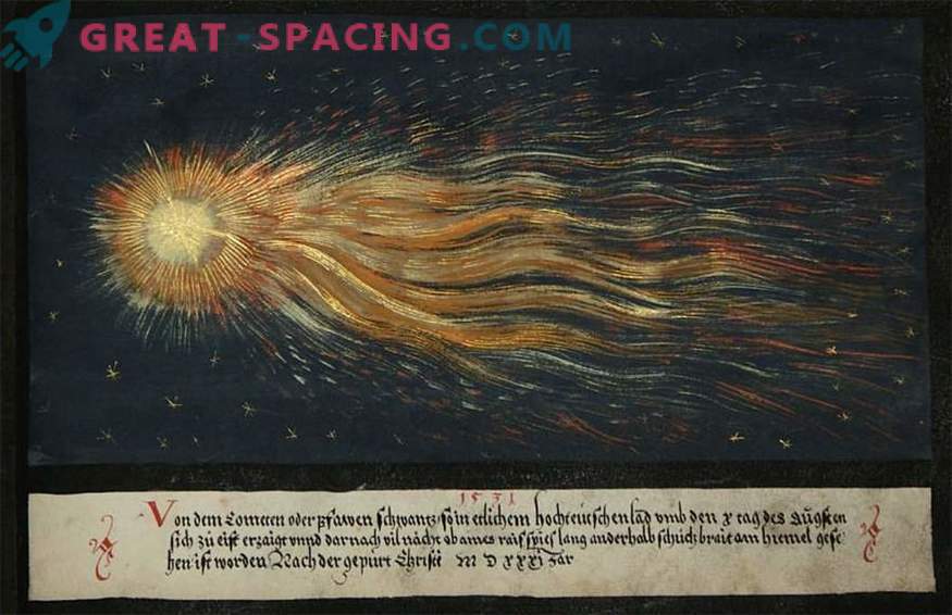 Verbluffende beelden van kometen die de mensheid bang maakten