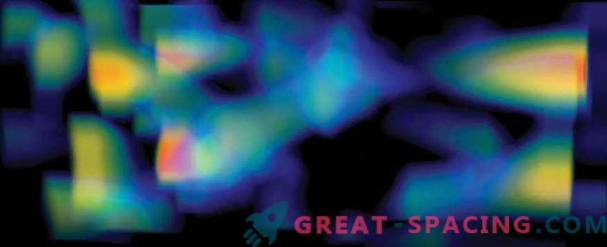 Wetenschappers hebben een kaart met veranderingen in donkere materie gemaakt