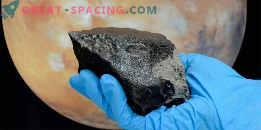 De meteoriet onthult nieuwe gegevens over een van de Martiaanse vulkanen
