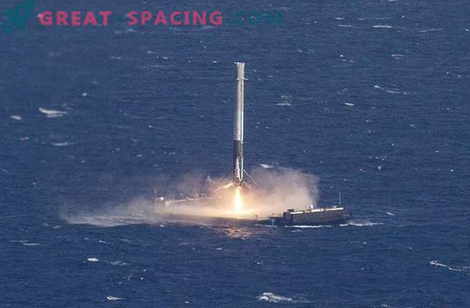 Waarom het landen van de SpaceX-raket in de oceaan een belangrijke prestatie is