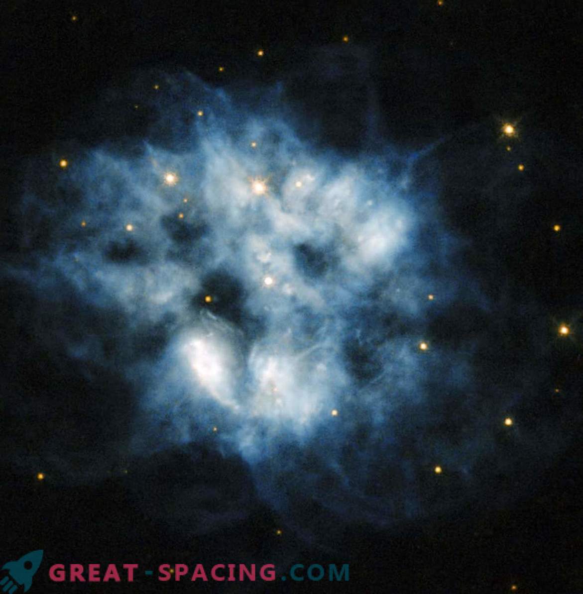 Supernova-restanten met krachtige warmtestraling