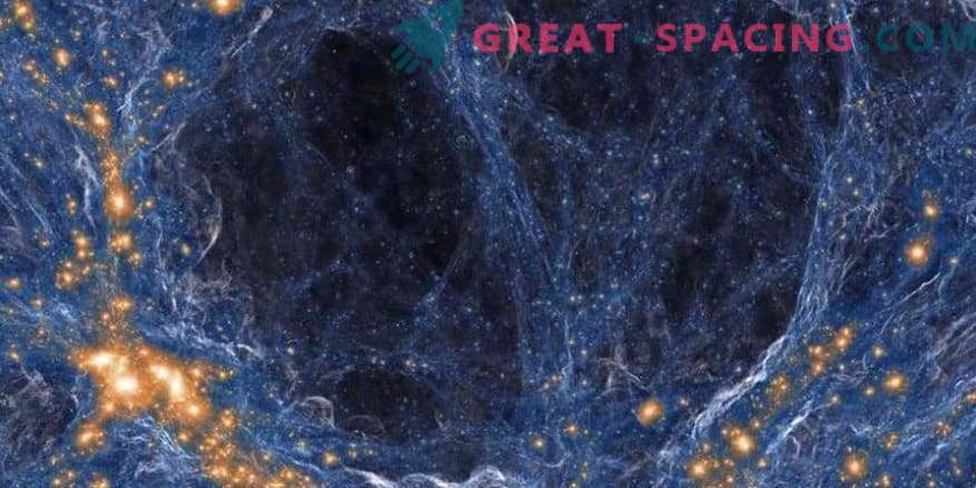 Minder melkwegstelsels werden gevonden in het massale ruimtegebied dan verwacht