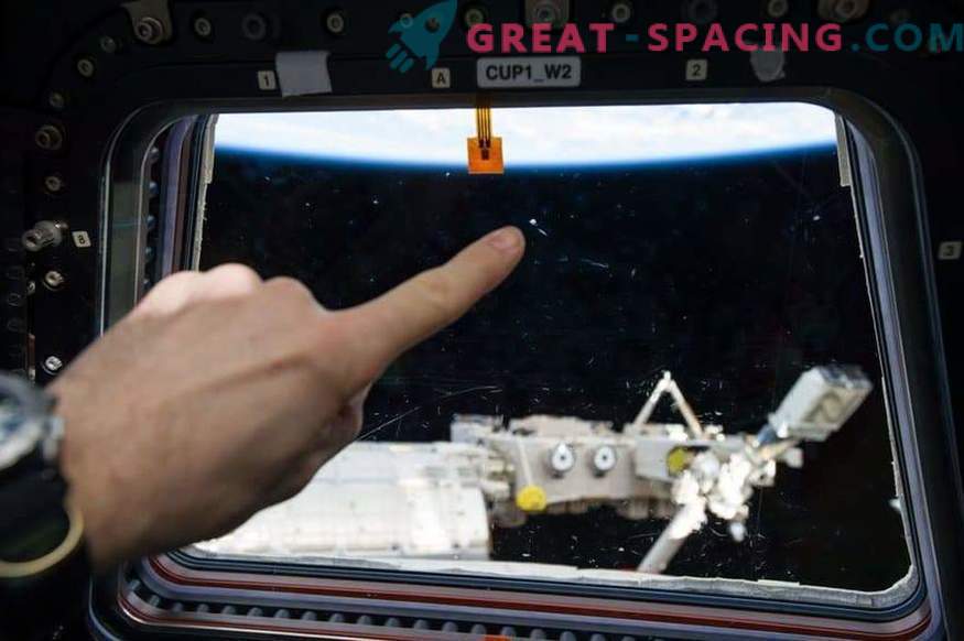 Er is een sensor op het ISS geïnstalleerd om orbitaal puin