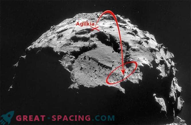 De Phil-module verkent de komeet na een harde landing