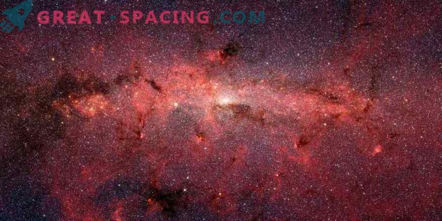 Verbazingwekkend galactisch centrum in de nieuwe recensie