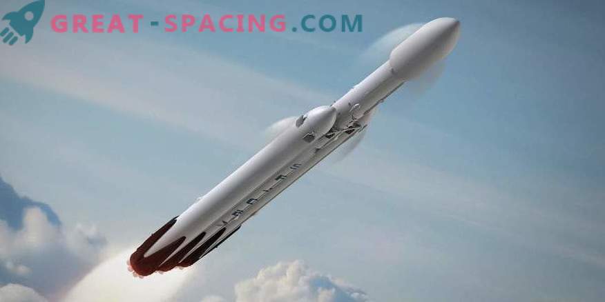 SpaceX test een nieuwe grote raket