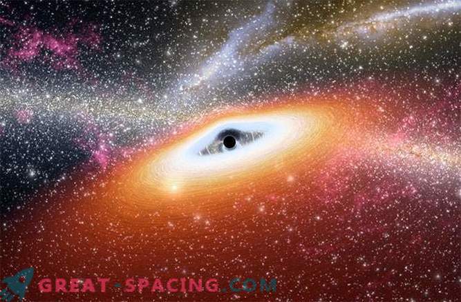 Een klein zwart gat gedraagt ​​zich als een superzwaar
