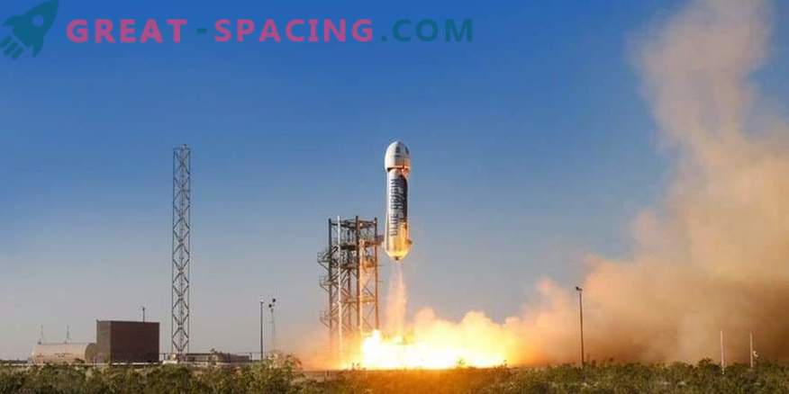 Blue Origin is gericht op het lanceren van een man in de ruimte