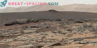 Marso nuosėdos sudaro tinklą ant paviršiaus