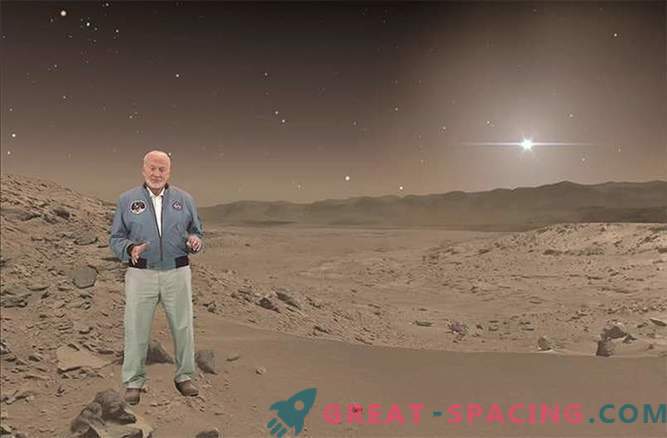Hoe Buzz Aldrin een virtuele wandeling naar Mars maakte