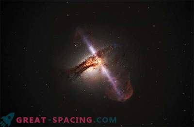 Een enorm zwart gat gevonden in een klein sterrenstelsel