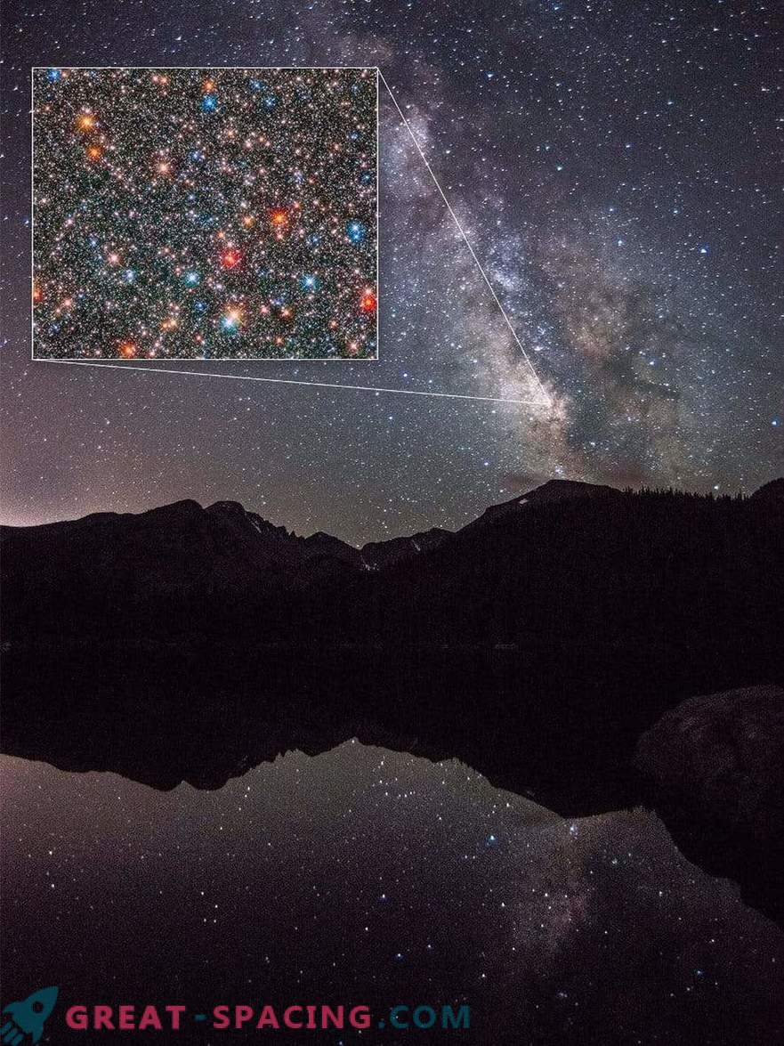 Hubble bestudeert de oude bobbel van de Melkweg