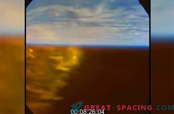 Orion. Inträde till jordens atmosfär: Video