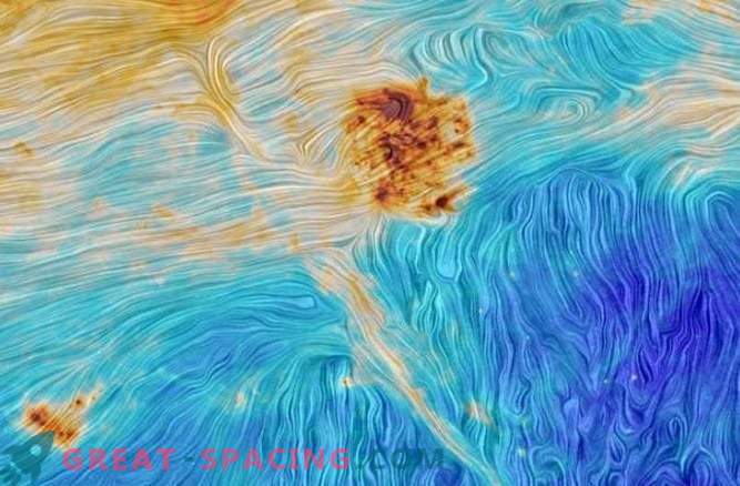 Magellan Wolken door de ogen van de satelliet Planck