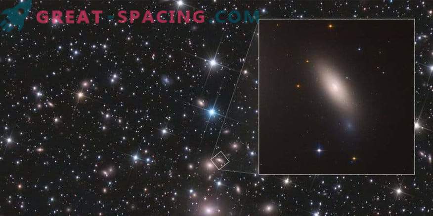 Hubble vond een overblijfselstelsel in de buurt van het huis