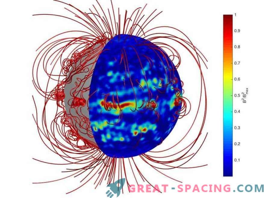 Magnetische hotspots op neutronensterren overleven miljoenen jaren.