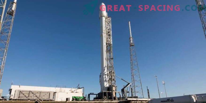 Eerste lancering van SpaceX herbruikbare draagraket