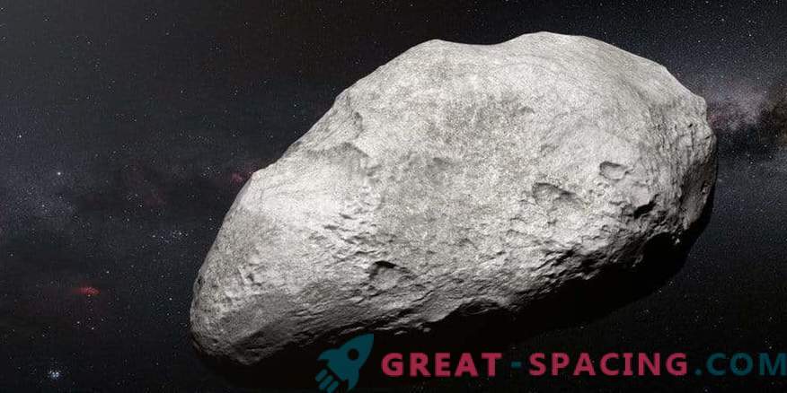 De verbannen asteroïde werd opgemerkt in het buitenste gedeelte van ons systeem