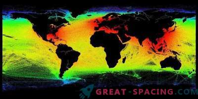 Les satellites ont créé une image détaillée de l’activité marine