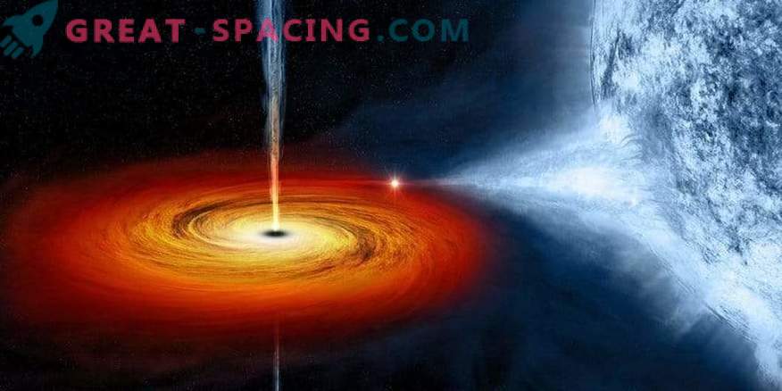 Het magnetisch veld van een zwart gat zal het principe van absorptie