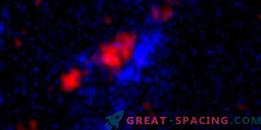 Donkere materie domineert door kosmische tijd