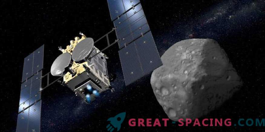 Hayabusa-2 proverà a estrarre il primo campione di asteroidi il mese prossimo.