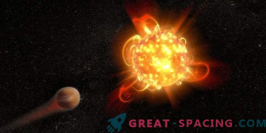 Моќните удари на црвените џуџиња ги загрозуваат планетите